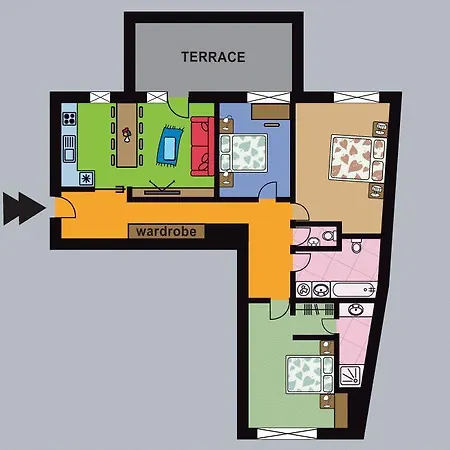 Apartmán Rybna 9 *