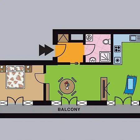 Apartmán Rybna 9 *