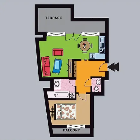 Apartmán Rybna 9 *